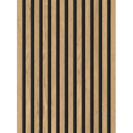 Mexen Lam-B nástěnné lamely 275 x 30 cm, HDF deska 4 mm, technická dýha, Klasická Borovice - S100-275307-3015-012