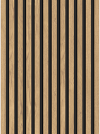 Mexen Lam-B nástěnné lamely 275 x 30 cm, HDF deska 4 mm, technická dýha, Klasická Borovice - S100-275307-3015-012