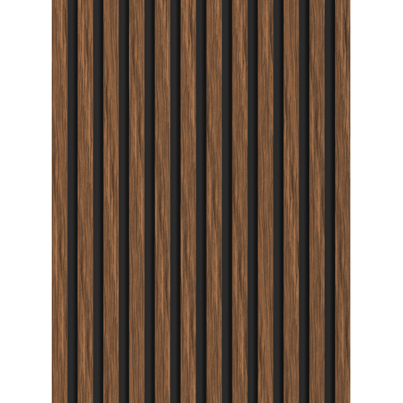 Mexen Lam-B lamely stěnové 275 x 30 cm, deska HDF 4 mm, technická dýha, Mahagon Rubinový - S100-275307-3015-013