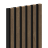 Mexen Lam-B stěnové lamely 275 x 30 cm, HDF deska 4 mm, technická dýha, Kakaový ořech - S100-275307-3015-018