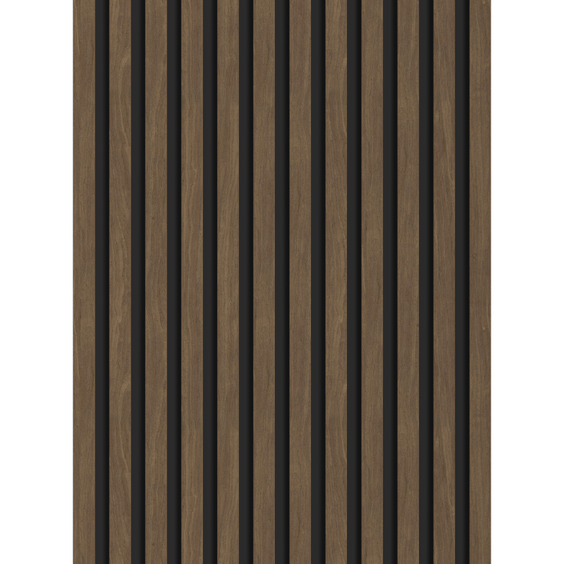 Mexen Lam-B stěnové lamely 275 x 30 cm, HDF deska 4 mm, technická dýha, Kakaový ořech - S100-275307-3015-018