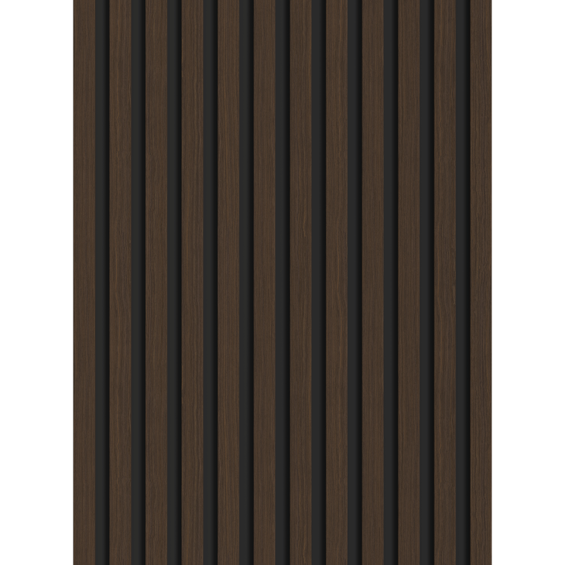 Mexen Lam-B nástěnné lamely 275 x 30 cm, HDF deska 4 mm, technická dýha, ořech palisander - S100-275307-3015-021