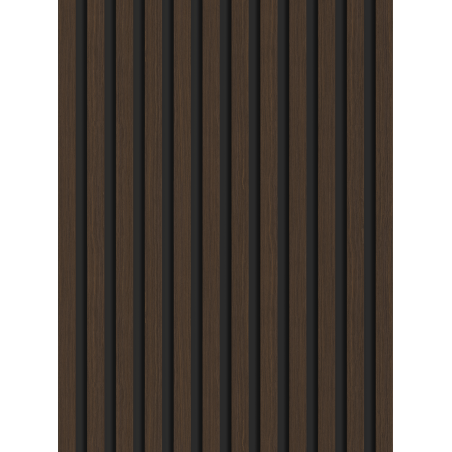 Mexen Lam-B nástěnné lamely 275 x 30 cm, HDF deska 4 mm, technická dýha, ořech palisander - S100-275307-3015-021
