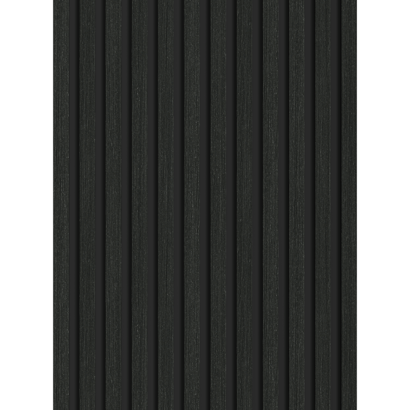 Mexen Lam-B lamely nástěnné 275 x 30 cm, deska HDF 4 mm, technická dýha, Dub černý stříbrný - S100-275307-3015-025