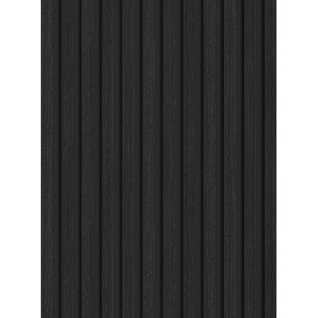 Mexen Lam-B lamely nástěnné 275 x 30 cm, deska HDF 4 mm, technická dýha, Dub černý stříbrný - S100-275307-3015-025