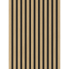 Mexen Lam-F akustické nástěnné lamely 275 x 30 cm, plsť 8 mm, technická dýha, Zlatý Dub - S105-275307-3015-003