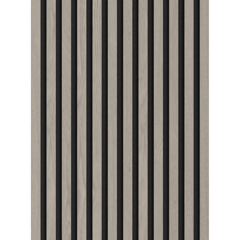 Mexen Lam-F akustické nástěnné lamely 275 x 30 cm, plsť 8 mm, technická dýha, Popelavý Dub - S105-275307-3015-005