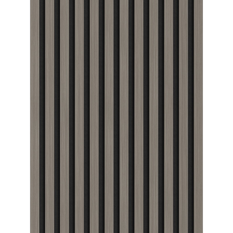 Mexen Lam-F akustické nástěnné lamely 275 x 30 cm, plsť 8 mm, technická dýha, Ocelový Dub - S105-275307-3015-006