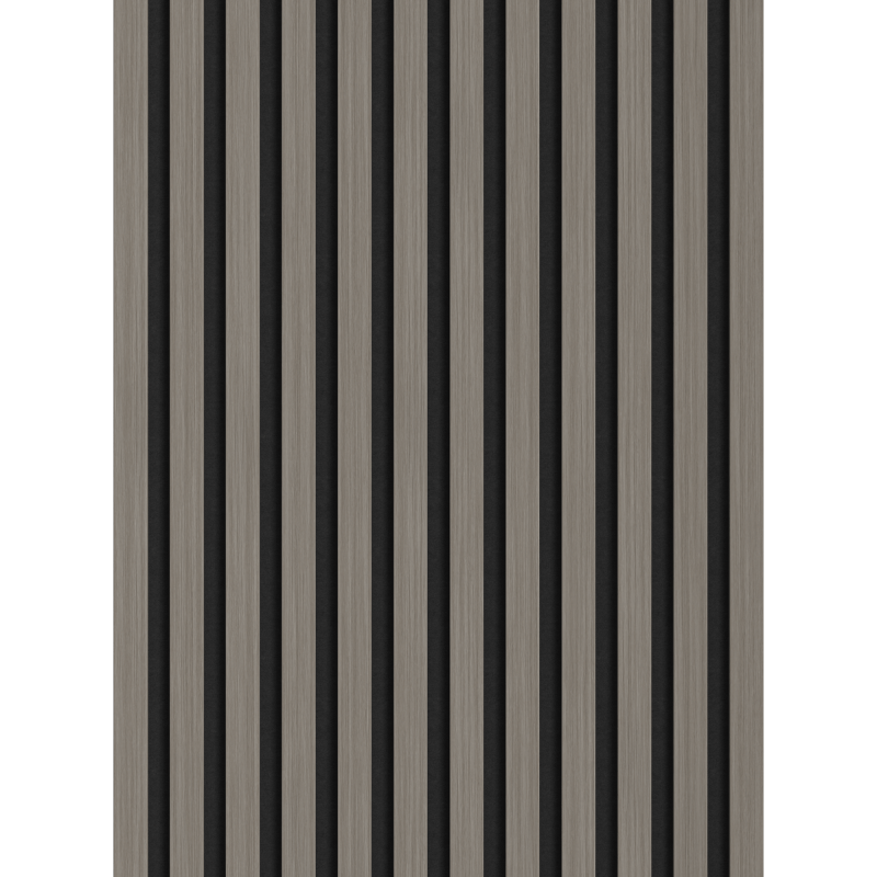 Mexen Lam-F akustické stěnové lamely 275 x 30 cm, plst 8 mm, technická dýha, Ocelový dub - S105-275307-3015-006