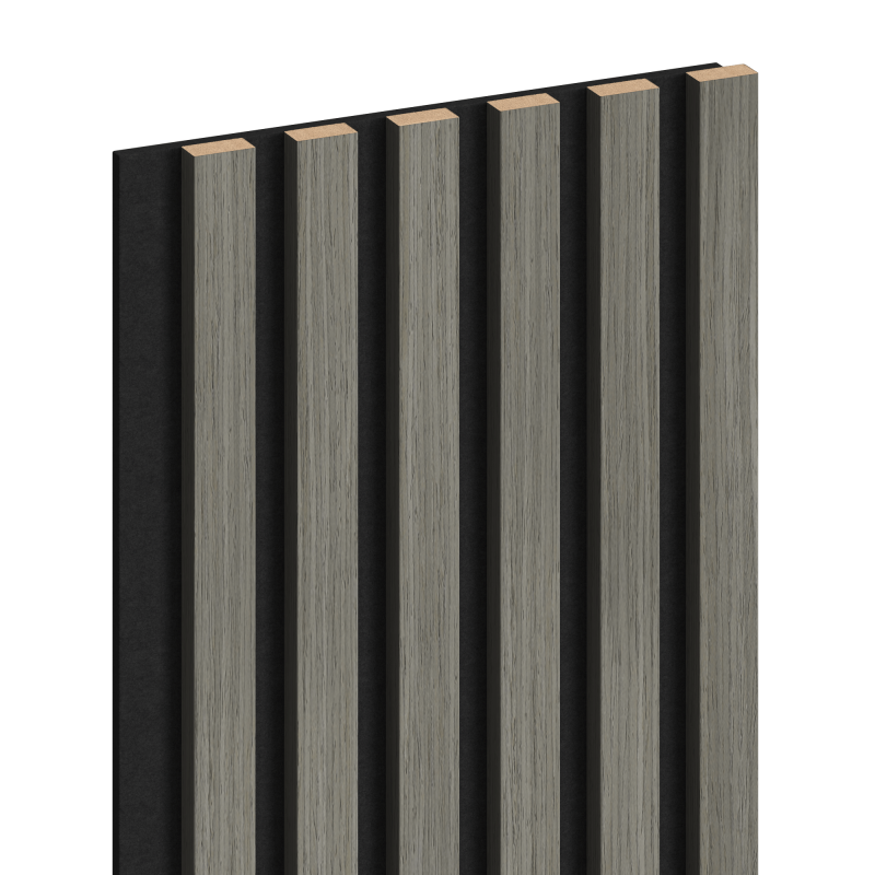 Mexen Lam-F nástěnné akustické lamely 275 x 30 cm, plsť 8 mm, technická dýha, Dub Heritage - S105-275307-3015-008