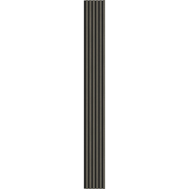 Mexen Lam-F akustické nástěnné lamely 275 x 30 cm, plsť 8 mm, technická dýha, Dub Onyksový - S105-275307-3015-010