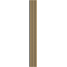 Mexen Lam-F akustické stěnové lamely 275 x 30 cm, plsť 8 mm, technická dýha, přírodní bambus - S105-275307-3015-011