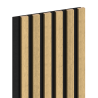 Mexen Lam-F akustické stěnové lamely 275 x 30 cm, plsť 8 mm, technická dýha, přírodní bambus - S105-275307-3015-011