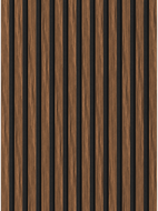 Mexen Lam-F nástěnné akustické lamely 275 x 30 cm, filc 8 mm, technická dýha, Mahagon Rubínový - S105-275307-3015-013