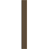 Mexen Lam-F akustické stěnové lamely 275 x 30 cm, filc 8 mm, technická dýha, Přírodní Ořech - S105-275307-3015-016