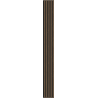 Mexen Lam-F akustické stěnové lamely 275 x 30 cm, plsť 8 mm, technická dýha, Ořech kakaový - S105-275307-3015-018