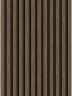 Mexen Lam-F akustické stěnové lamely 275 x 30 cm, plsť 8 mm, technická dýha, Kakaový ořech - S105-275307-3015-018
