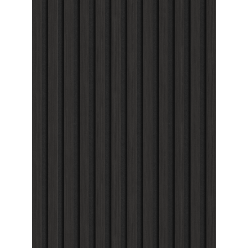 Mexen Lam-F akustické stěnové lamely 275 x 30 cm, plsť 8 mm, technická dýha, Eben Černý - S105-275307-3015-023