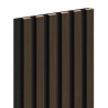 Mexen Lam-F akustické nástěnné lamely 275 x 30 cm, plsť 8 mm, technická dýha, tmavý ořech - S105-275307-3015-024