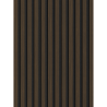 Mexen Lam-F akustické nástěnné lamely 275 x 30 cm, plsť 8 mm, technická dýha, tmavý ořech - S105-275307-3015-024