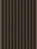 Mexen Lam-F akustické nástěnné lamely 275 x 30 cm, plsť 8 mm, technická dýha, tmavý ořech - S105-275307-3015-024