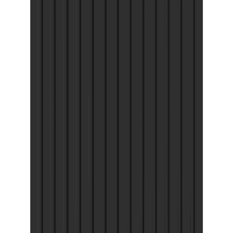 Mexen Lam-B nástěnné lamely 275 x 31,5 cm, HDF deska 4 mm, Černý Mat - S100-275317-2812-053