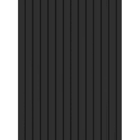 Mexen Lam-B nástěnné lamely 275 x 31,5 cm, HDF deska 4 mm, Černý Mat - S100-275317-2812-053