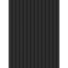 Mexen Lam-B nástěnné lamely 275 x 31,5 cm, HDF deska 4 mm, Černý Mat - S100-275317-2812-053
