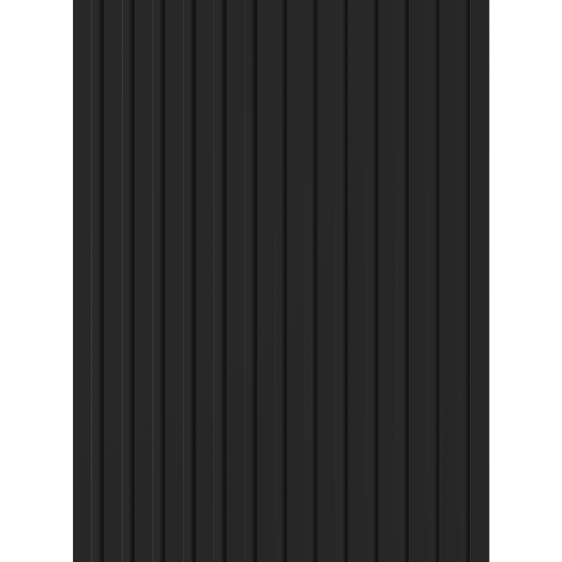 Mexen Lam-B lamely stěnové 275 x 31,5 cm, deska HDF 4 mm, Černý Lesk - S100-275317-2812-055