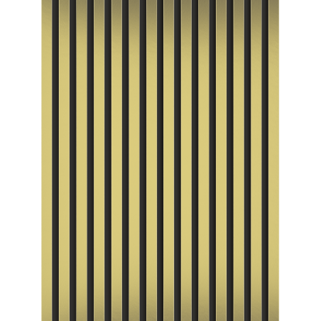 Mexen Lam-B stěnové lamely 275 x 31,5 cm, HDF deska 4 mm, Zlatá - S100-275317-2812-057