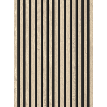 Mexen Lam-B nástěnné lamely 275 x 31,5 cm, deska HDF 4 mm, Perlový Dub - S100-275317-2812-058