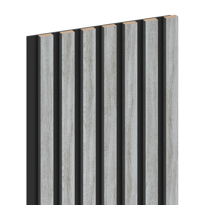 Mexen Lam-B nástěnné lamely 275 x 31,5 cm, deska HDF 4 mm, Ledový Dub - S100-275317-2812-061