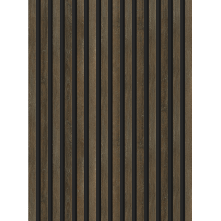 Mexen Lam-B lamely na stěnu 275 x 31,5 cm, deska HDF 4 mm, Dub Espresso - S100-275317-2812-065