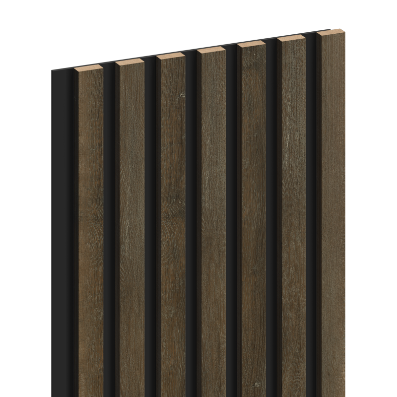 Mexen Lam-B lamely na stěnu 275 x 31,5 cm, deska HDF 4 mm, Dub Espresso - S100-275317-2812-065