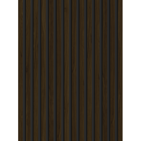 Mexen Lam-B lamely na stěnu 275 x 31,5 cm, deska HDF 4 mm, Wenge - S100-275317-2812-071