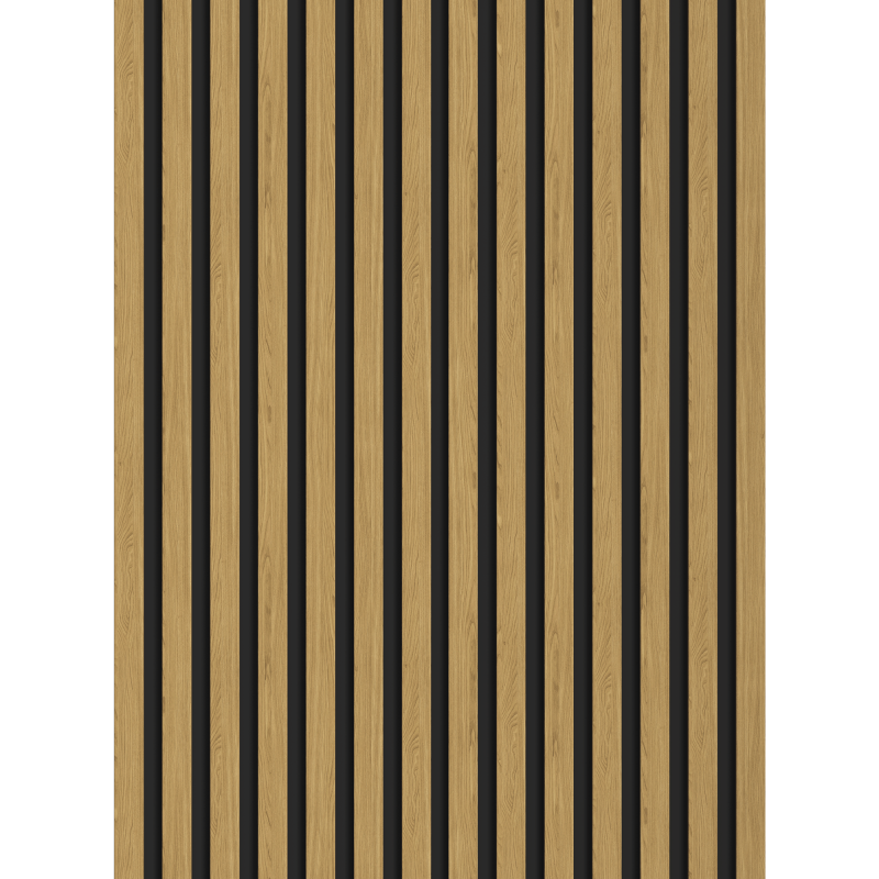 Mexen Lam-B nástěnné lamely 275 x 31,5 cm, HDF deska 4 mm, Dub Amber - S100-275317-2812-073