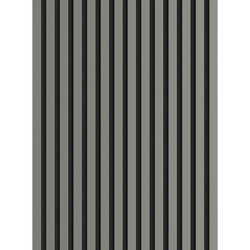 Mexen Lam-F akustické stěnové lamely 275 x 31,5 cm, plsť 6 mm, Šedá Mat - S105-275317-2812-052