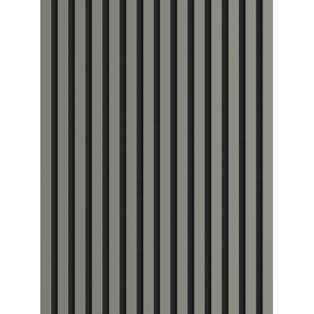 Mexen Lam-F akustické stěnové lamely 275 x 31,5 cm, plsť 6 mm, Šedá Mat - S105-275317-2812-052