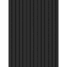 Mexen Lam-F lamely nástěnné akustické 275 x 31,5 cm, plsť 6 mm, Černý Mat - S105-275317-2812-053