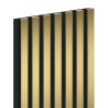 Mexen Lam-F nástěnné akustické lamely 275 x 31,5 cm, plsť 6 mm, Zlatá - S105-275317-2812-057