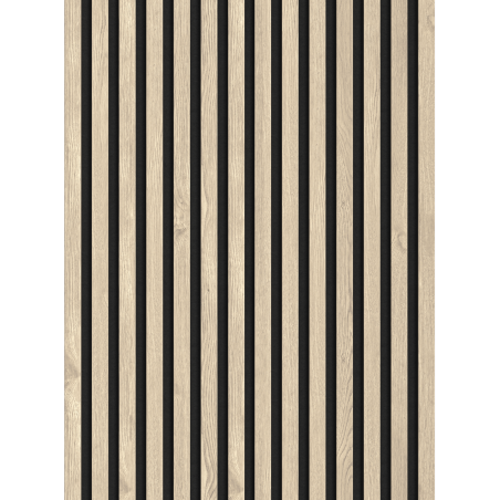 Mexen Lam-F stěnové akustické lamely 275 x 31,5 cm, plsť 6 mm, Perlový Dub - S105-275317-2812-058