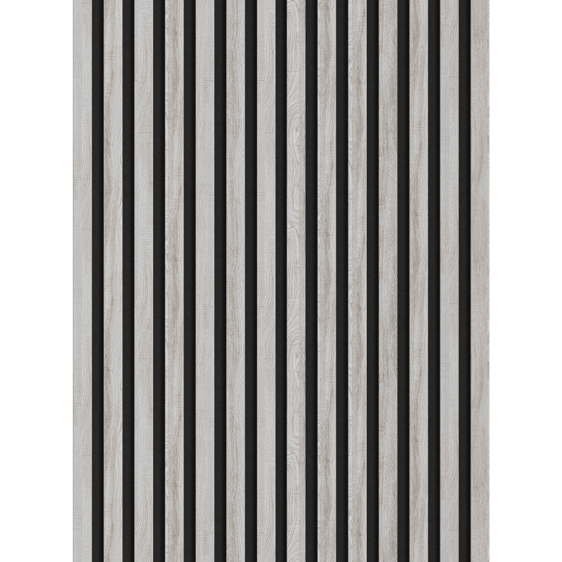 Mexen Lam-F akustické nástěnné lamely 275 x 31,5 cm, plsť 6 mm, Ledový Dub - S105-275317-2812-061