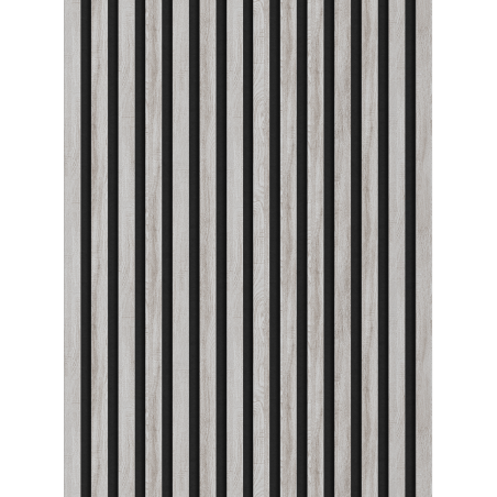 Mexen Lam-F akustické nástěnné lamely 275 x 31,5 cm, plsť 6 mm, Ledový Dub - S105-275317-2812-061