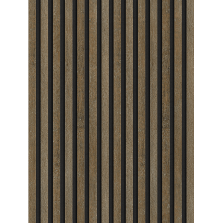 Mexen Lam-F nástěnné akustické lamely 275 x 31,5 cm, plsť 6 mm, Dub Espresso - S105-275317-2812-065