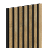 Mexen Lam-F nástěnné akustické lamely 275 x 31,5 cm, plsť 6 mm, Medový Dub - S105-275317-2812-066