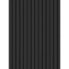 Mexen Lam-F akustické stěnové lamely 275 x 31,5 cm, plsť 6 mm, Len Černý - S105-275317-2812-069