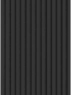 Mexen Lam-F akustické stěnové lamely 275 x 31,5 cm, plsť 6 mm, Len Černý - S105-275317-2812-069