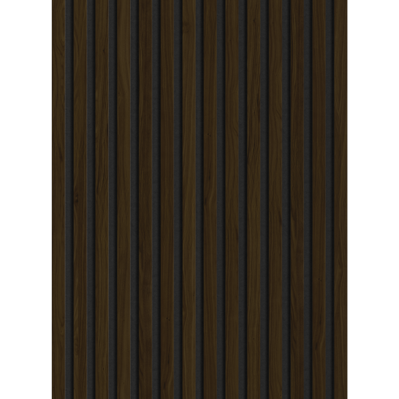 Mexen Lam-F akustické stěnové lamely 275 x 31,5 cm, plsť 6 mm, Wenge - S105-275317-2812-071