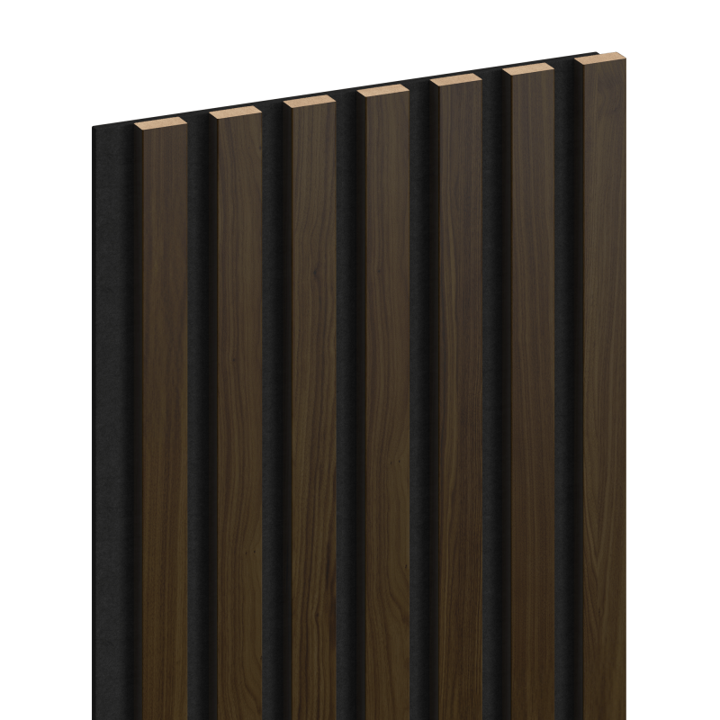Mexen Lam-F akustické stěnové lamely 275 x 31,5 cm, plsť 6 mm, Wenge - S105-275317-2812-071