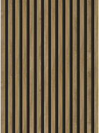 Mexen Lam-F stěnové akustické lamely 275 x 31,5 cm, plsť 6 mm, Klasický dub - S105-275317-2812-072